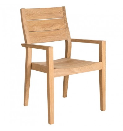 Tivoli stol m/armlæn • teak