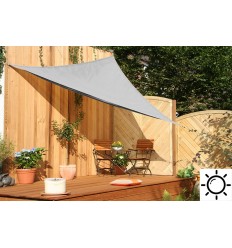 500 x 500 x 500 cm solsejl trekant