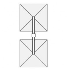 Amalfi Duo 1 •  2,5 x 2,5 m