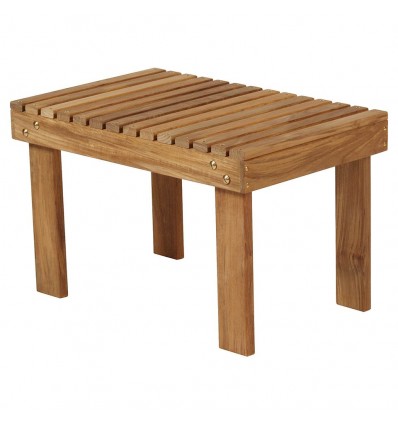 Adiron Beistell-Tisch · Teakholz