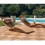 Swing Chaiselong • Teak