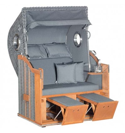 Classic • Charcoal deluxe Strandkorb
