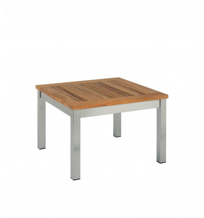 Equinox sidebord 59x59cm • teak