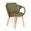 Karen • Teak/LuxStoff Gartenstuhl
