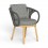Karen • Teak/LuxStoff Gartenstuhl