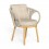 Karen • Teak/LuxStoff Gartenstuhl