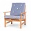 Loungestol  · redwood