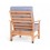 Loungestol  · redwood