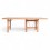 Havebord 128x120 cm · redwood