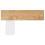 Allure 220x95 cm • alu/teak havebord