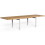 Allure 300x95 cm • alu/teak havebord