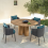 Salinas Ø 165 cm • Accoya Tisch