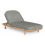 Karen • teak/LuxStof solvogn