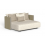 George • Edelstahl/LuxStoff Daybed