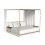 Casilda • Edelstahl/LuxStoff Daybed