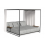 Casilda • Edelstahl/LuxStoff Daybed