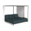 Casilda • Edelstahl/LuxStoff Daybed