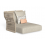 Cliff • loungemodul alu/LuxStof 
