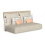 Cliff • loungemodul alu/LuxStof