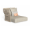 Cliff • loungemodul alu/LuxStof 