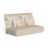 Cliff • loungemodul alu/LuxStof