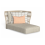 Cliff • alu/LuxStof recamiere