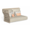 Cliff • loungemodul alu/LuxStof