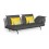 Cruise Alu • 3-Sitzer Sofa