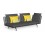 Cruise Alu • 3-Sitzer Sofa