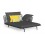 Cruise Alu • 3-Sitzer Sofa