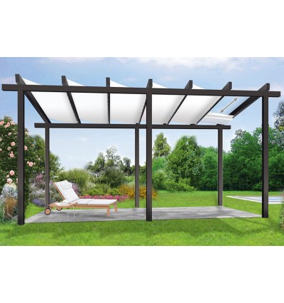 Pergola solsejl