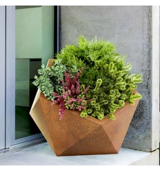 Pflanzkübel Cortenstahl