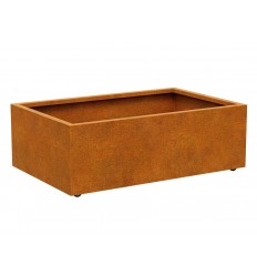 Hochbeet auf Rädern Cortenstahl