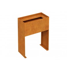 Havekrukke i Cortenstål