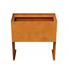 Plantekasse Cortenstål