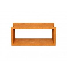 Kaminholzregal Cortenstahl