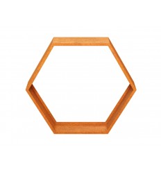 Brændeopbevaring Cortenstål