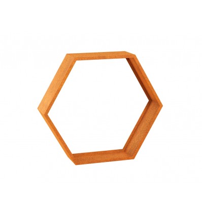 Brændeopbevaring Cortenstål