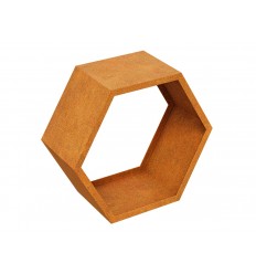 Kaminholzregal Cortenstahl