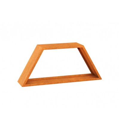 Brændeopbevaring Cortenstål