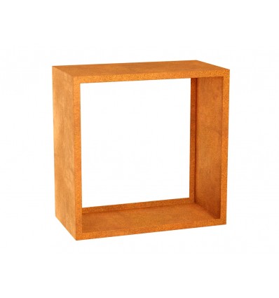 Kaminholzregal Cortenstahl