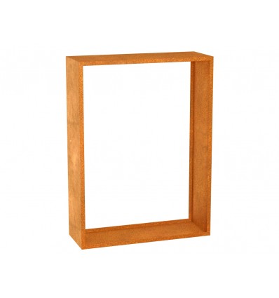 Kaminholzregal Cortenstahl