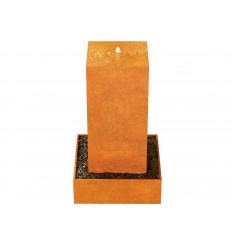 Springbrunnen Cortenstahl