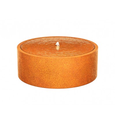 Springbrunnen Cortenstahl