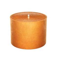 Springbrunnen Cortenstahl