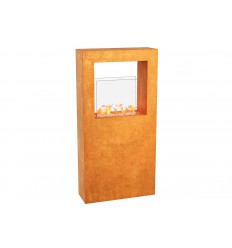 Bioethanol Kamin Cortenstahl