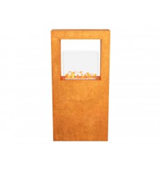 Bioethanol Kamin Cortenstahl