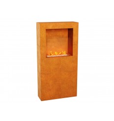 FIREPLACE TRIO AZ • 70x30x140 cm