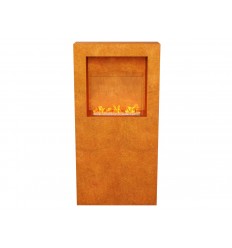 FIREPLACE TRIO AZ • 70x30x140 cm