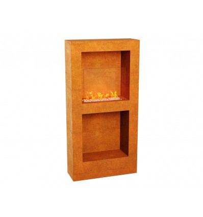 Bioethanol Kamin Cortenstahl